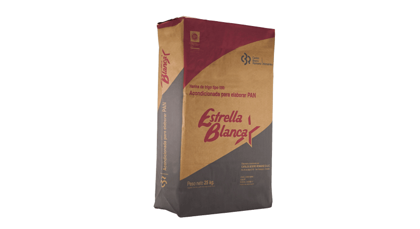 Acondicionadas para pan tipo 000