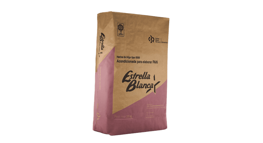 Acondicionadas para pan tipo 0000